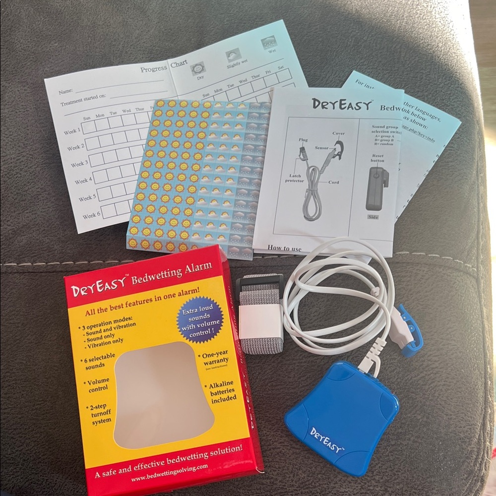 DryEasy Bedwetting Alarm with Volume Control